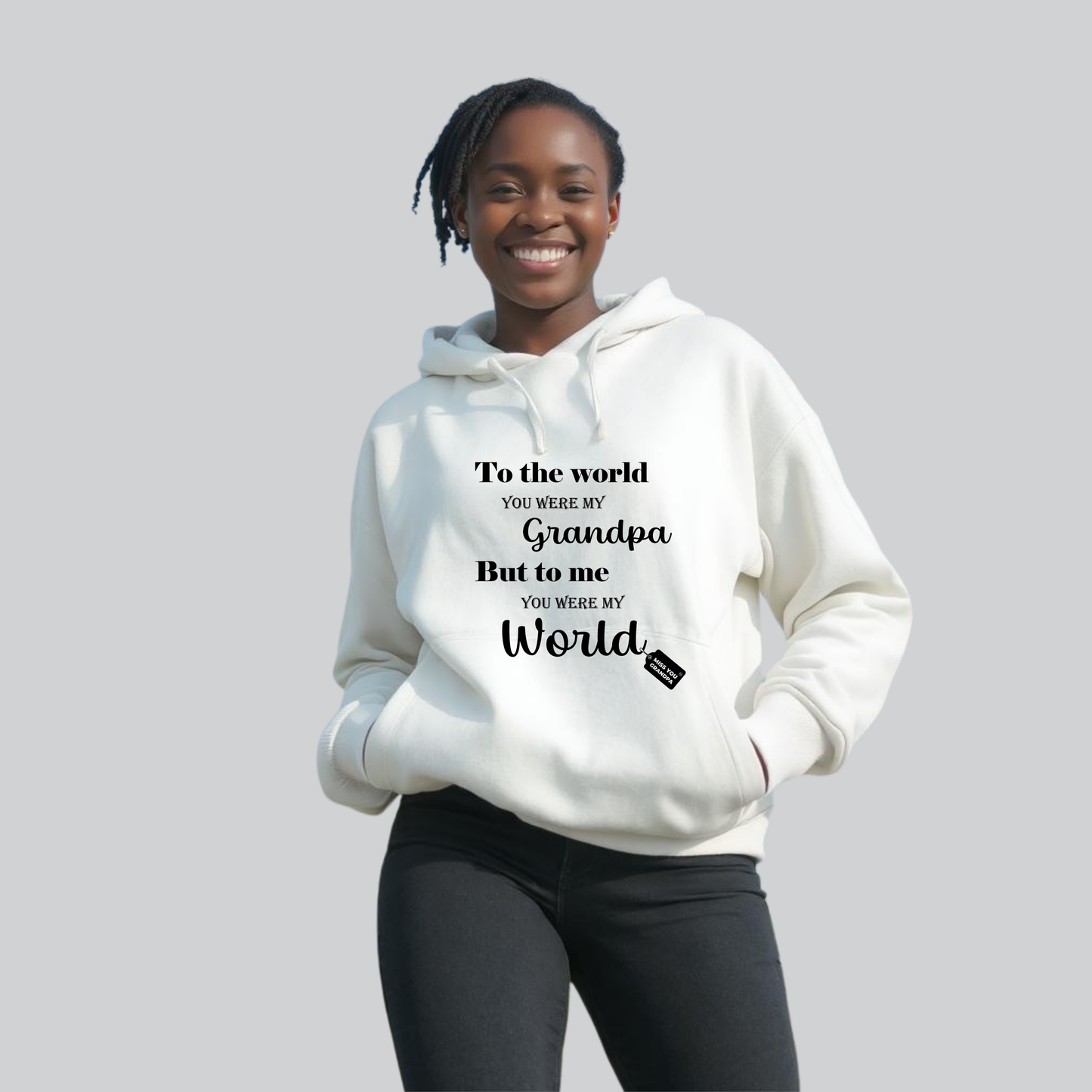 World Grandpa Hoodie
