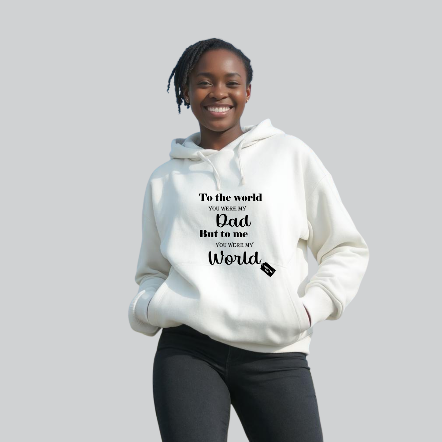 World Dad Hoodie
